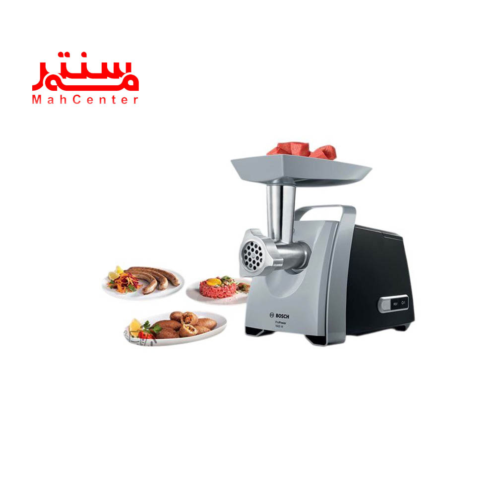 چرخ گوشت بوش مدلmfw45120 و مواد غذایی