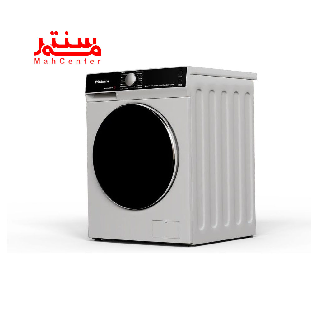 نمای کناری ماشین لباسشویی پاکشوما مدل l9-x