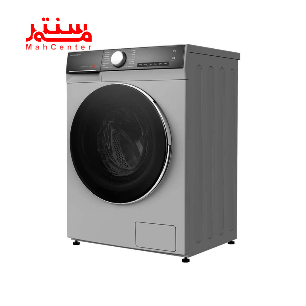 نمای کناری ماشین لباسشویی پاکشوما مدل l8-x