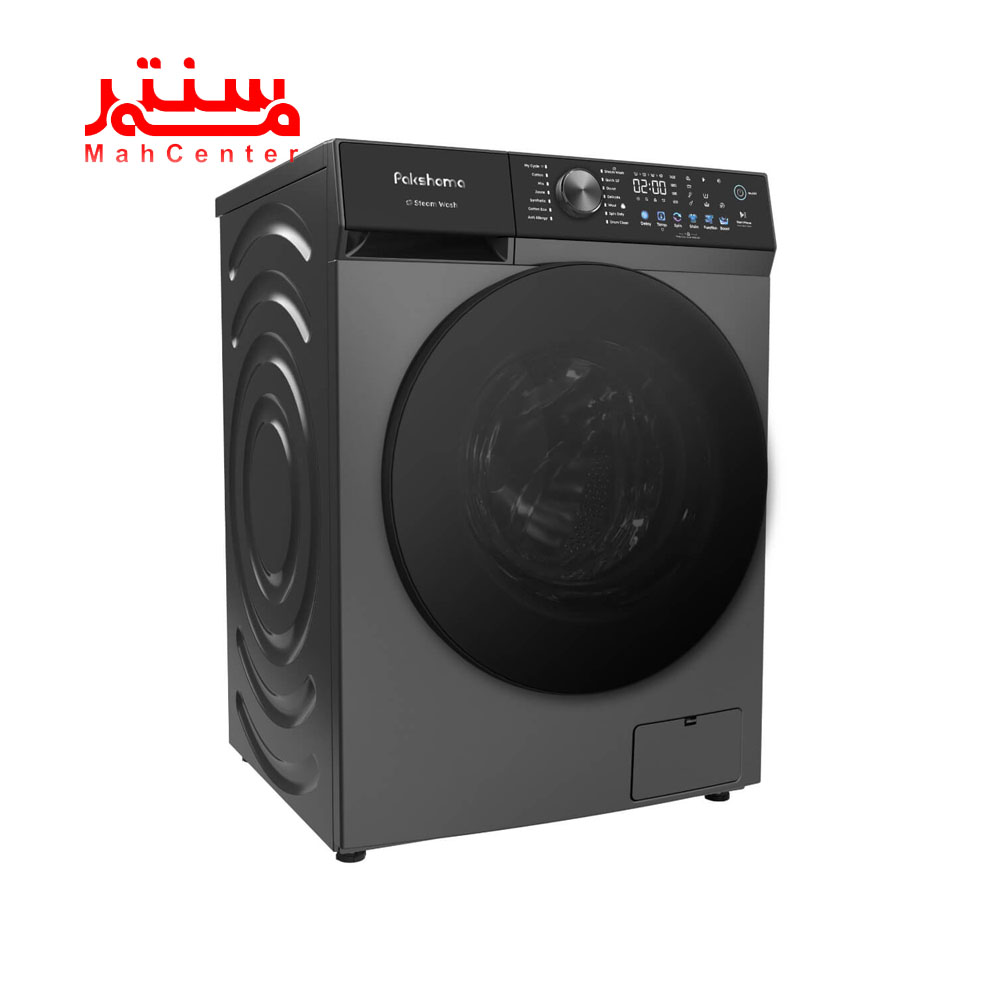 نمای کناری ماشین لباسشویی پاکشوما مدل s8-x