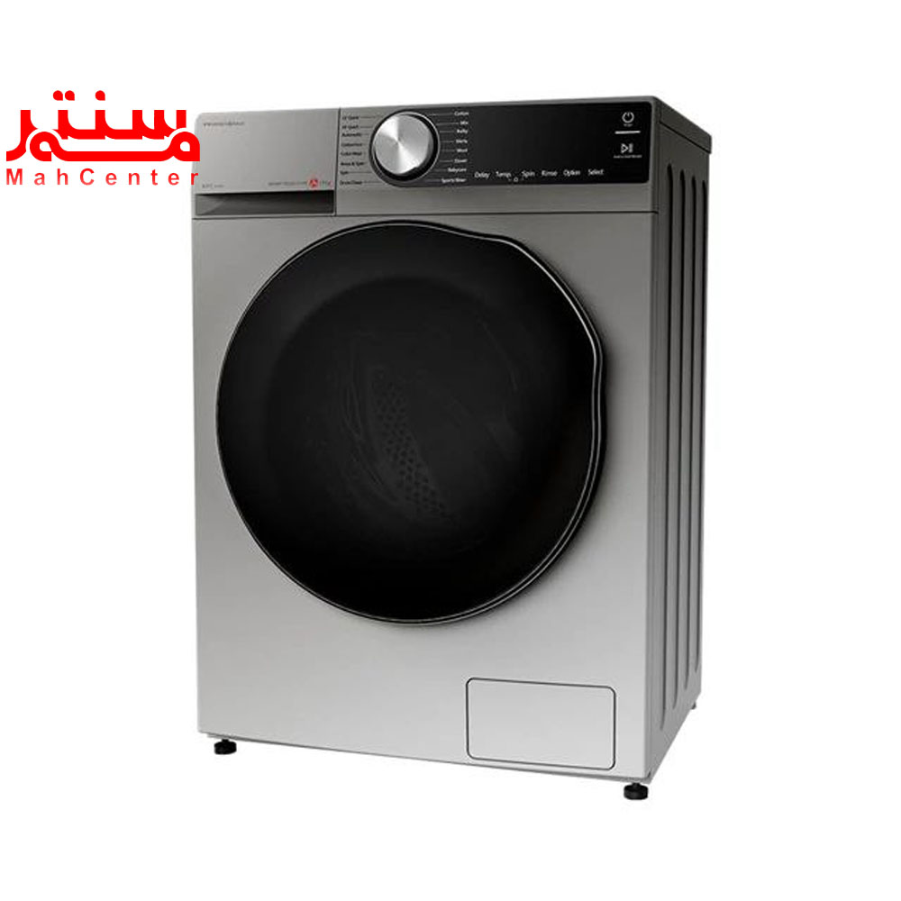 نمای کناری ماشین لباسشویی پاکشوما مدل U8 X
