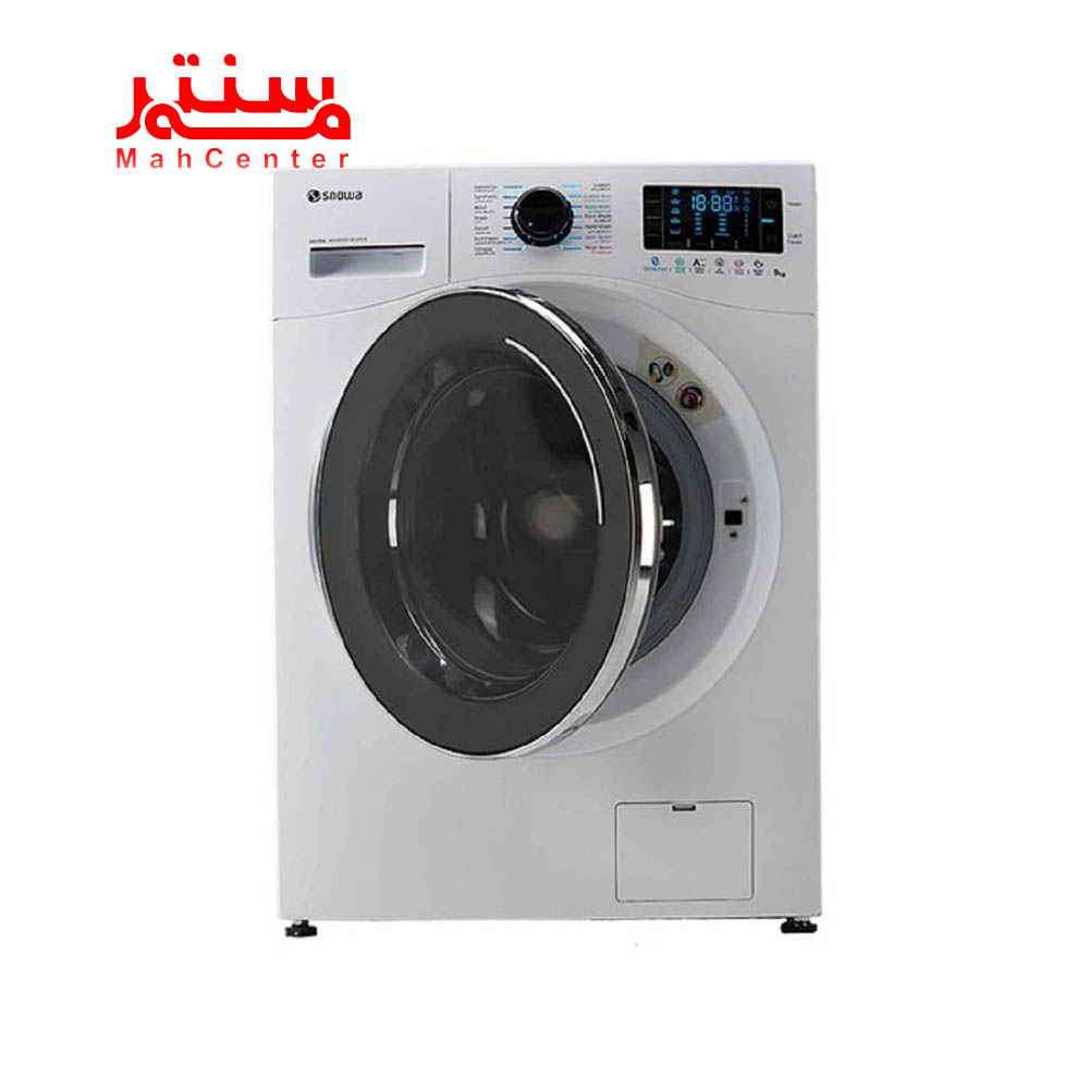 ماشین لباسشویی اسنوا اکتا پلاس مدل swm-e92 با در نیمه باز