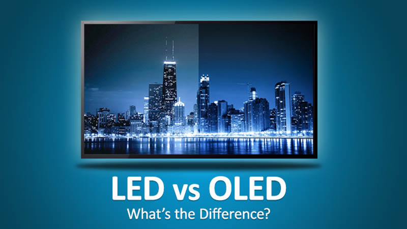 مقایسه‌ی میزان روشنایی تلویزیون‌های LED و OLED 